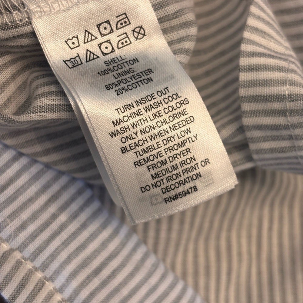 Tahari Baby Olive Green Dress Floral Leggings + Striped Dress Gray White, 18m - Picture 7 of 7